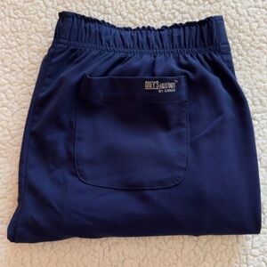 Grey’s Anatomy by Barco Navy Blue Scrub Pants Size S Medical Work Uniform